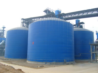 天安乡水泥钢板库改造