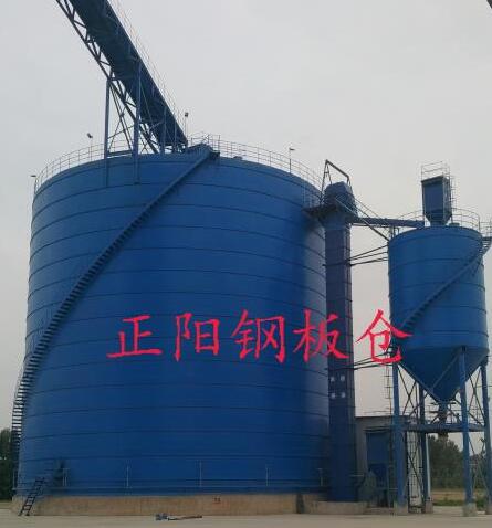 天安乡大型矿粉钢板库