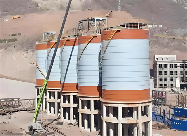 天安乡高架钢板仓